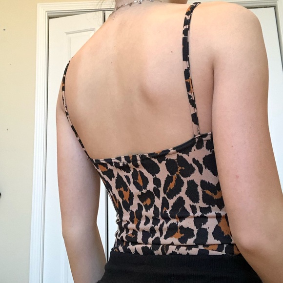 Leopard print body suit - Picture 2 of 4